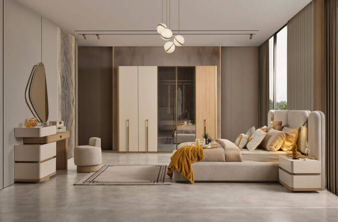 Lotus Yatak Odası Takımı - 1